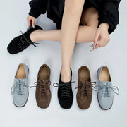 Women's Lace Leather Loafers (Blue) – Shop at OWNLUXE