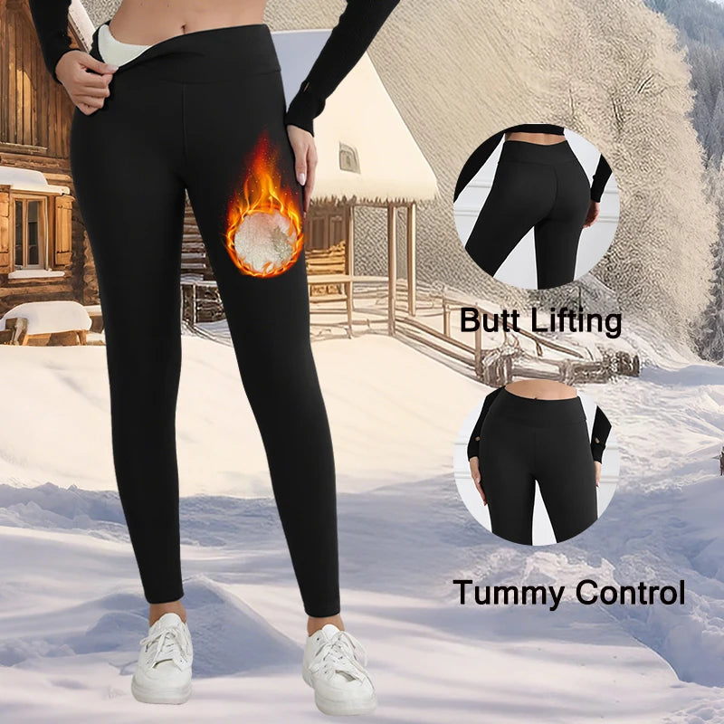 Velvet High-Waist Leggings | OWNLUXE