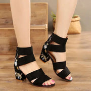 Women's Vintage Sandals (Beige) – Shop at OWNLUXE