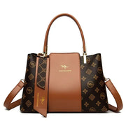 Animal Print Large Capacity Tote Bag - Soft Leather Crossbody | OWNLUXE