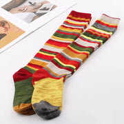 Colorful Striped Cotton Socks | OWNLUXE
