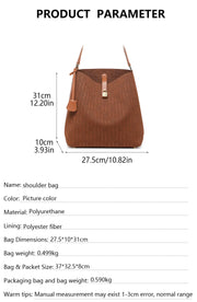 CH Monogram Hobo Bag with Gold Hardware - Large Capacity | OWNLUXE