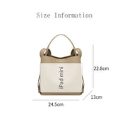 Spacious Genuine Leather Bucket Bag | OWNLUXE