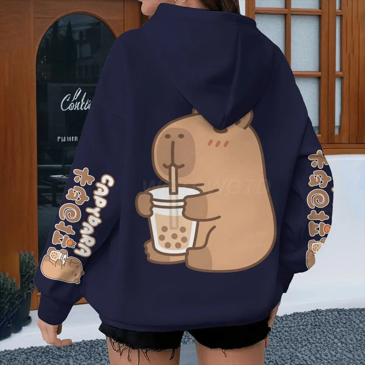 Long-Sleeve Cartoon Sweater | OWNLUXE