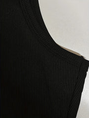 Women's Sleeveless V-Neck Slim Fit Top | OWNLUXE