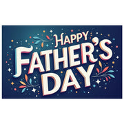 Happy Father’s Day Party Banner – Large 180×110 cm Backdrop