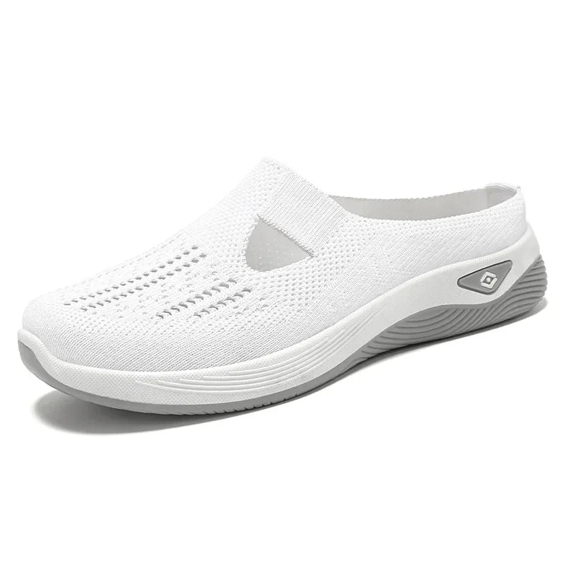 Breathable Mesh Slip‑On Flats – Lightweight Everyday Shoes