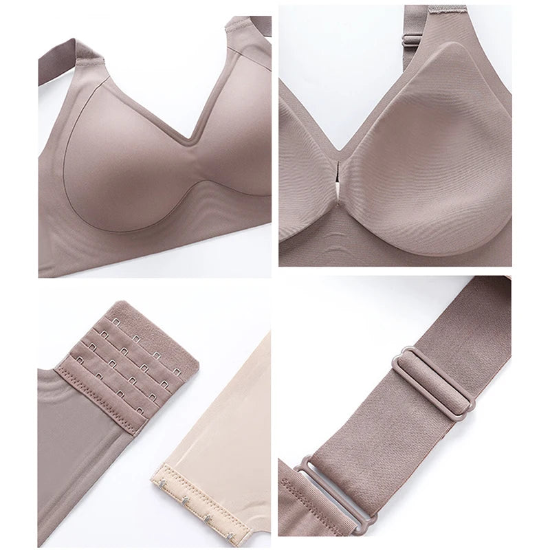 Wireless Bra Wire-Free Seamless Push-Up Bralette | OWNLUXE