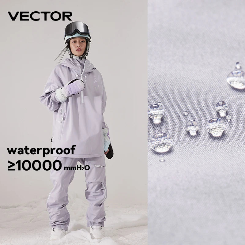 Women’s Waterproof Ski Jacket – Insulated & Breathable