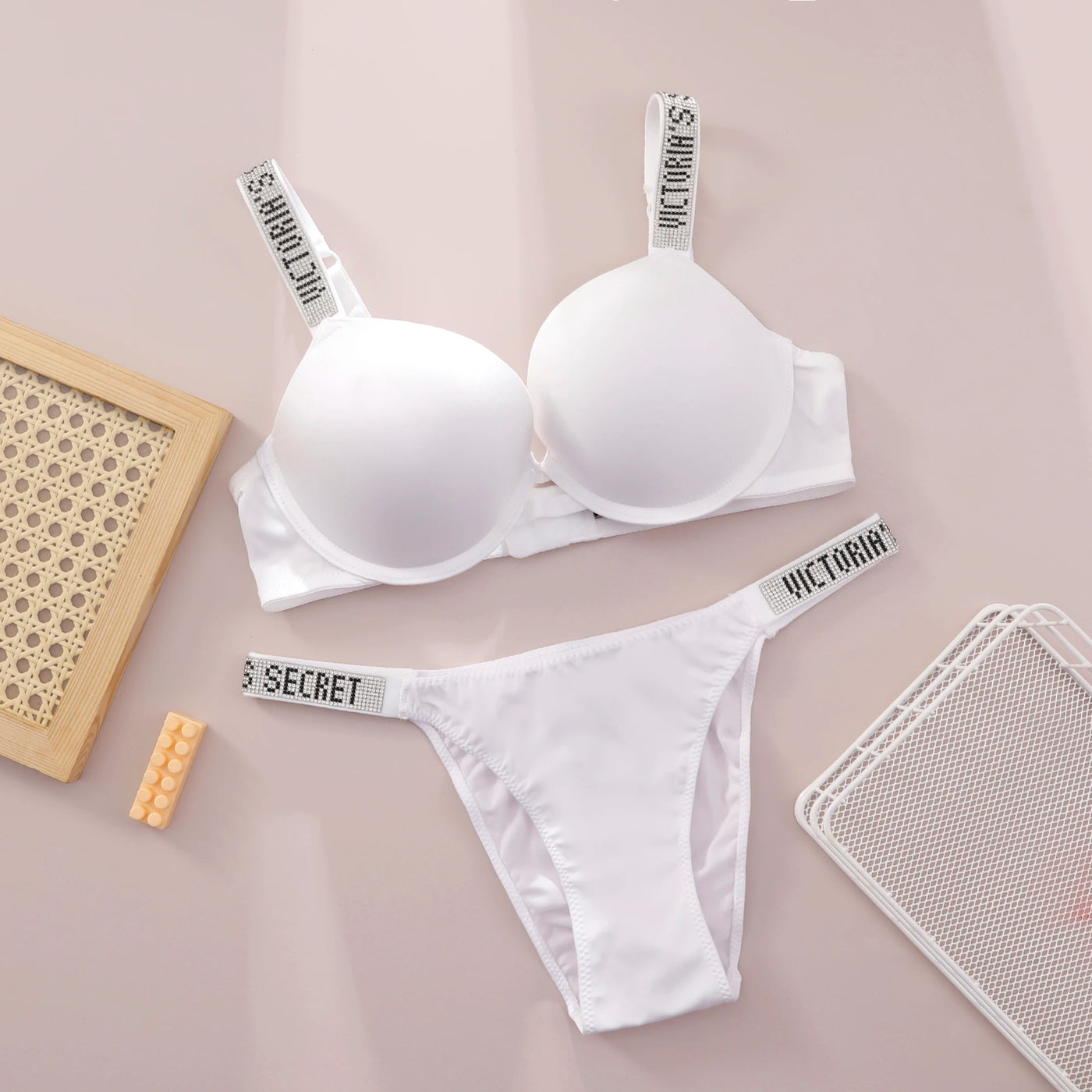 Push-Up Seamless Lace Lingerie Set | OWNLUXE