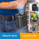 Load image into Gallery viewer, Portable Hanging Waist Fan – Hands-Free Cooling Solution / Ventilateur Portable à la Taille – Fraîcheur Sans les Mains
