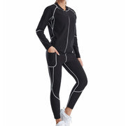 Sauna Sweat Suit Set – Waist Trainer Jacket & Leggings | OWNLUXE