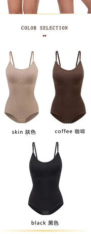 Seamless Slimming Butt Lifter Open-Crotch Bodysuit