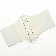 Faux Leather Wide Waist Belt | OWNLUXE