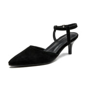 Women's Pointed Toe Leather Sandals – Shop at OWNLUXE
