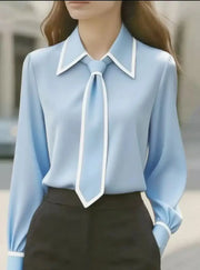 Tie Blouse | OWNLUXE