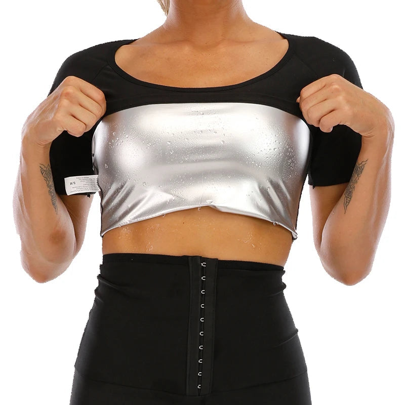 Sauna Sweat Shapewear Top Waist Trainer Shirt