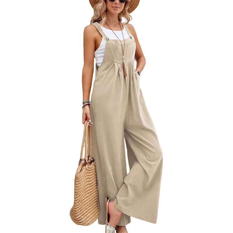 Women's Denim Jumpsuit | OWNLUXE
