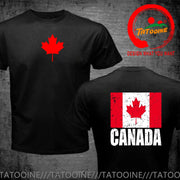 Canada Day Graphic T-Shirt | Maple Leaf & Flag Tee | OWNLUXE