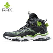 RAX Men Hiking Shoes Mid-top Waterproof Outdoor Sneaker | OWNLUXE