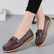 Women's Leather Sneakers (Winred) – Shop at OWNLUXE