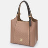 Letter-Print Handbag | OWNLUXE