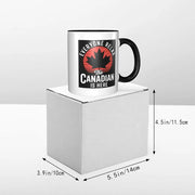 Canada Canadian Maple Leaf Roundel Mug Funny Ceramic Coffee Cups Tea Mugs Milk Cup Drinkware Gift for Friends