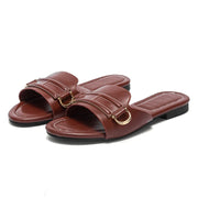 Summer Mule Slippers - Women's Lightweight Microfiber Style