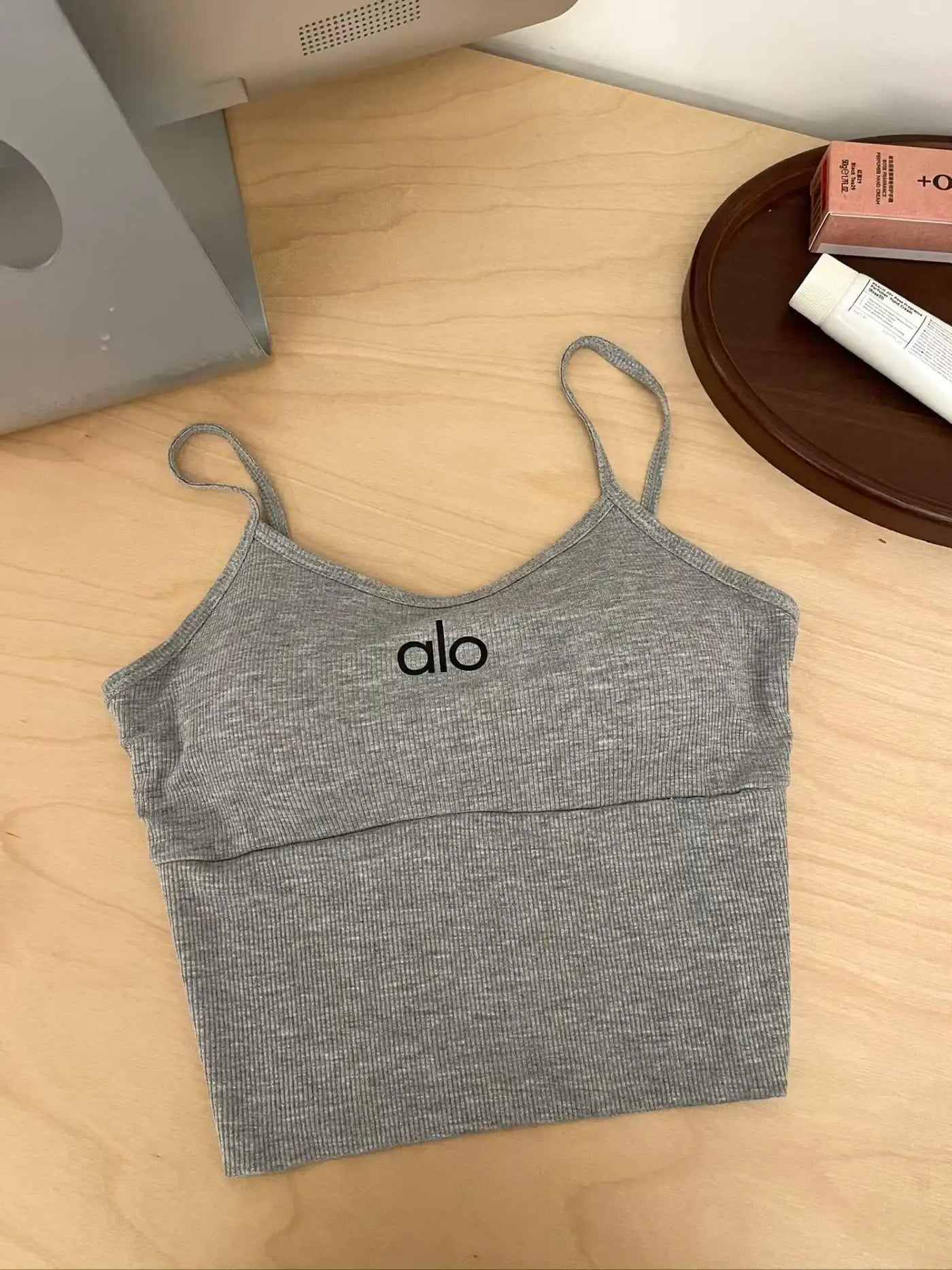 Patchwork Cropped Slim-Fit Vest Crop Top | OWNLUXE