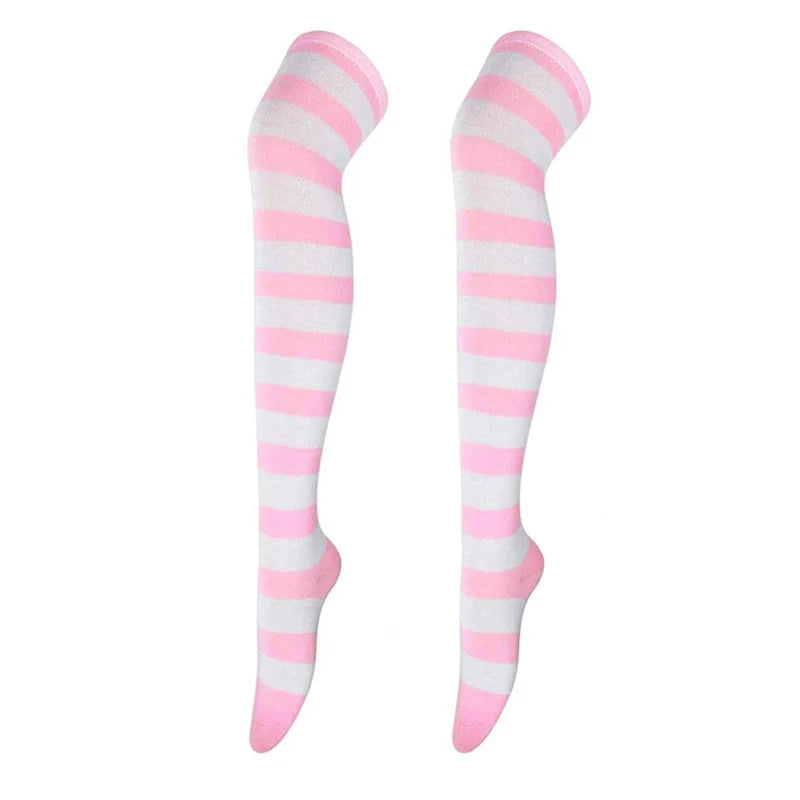 Over Striped Cotton Socks | OWNLUXE