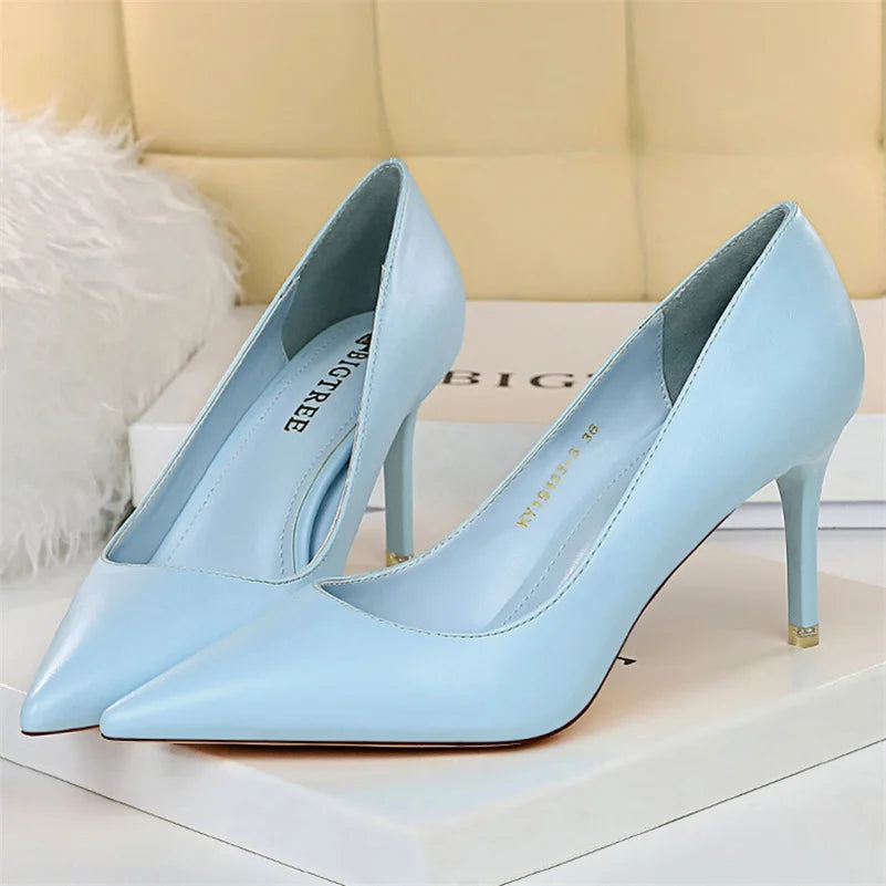 Women's Plus Size Pumps (Red 7.5cm) | OWNLUXE