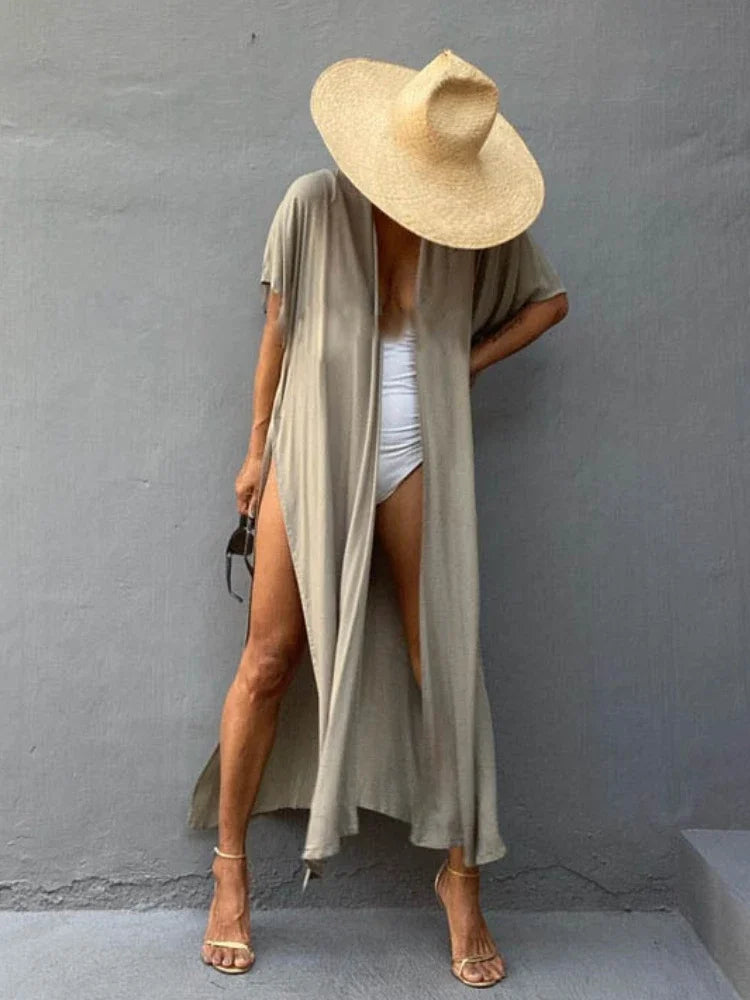 Wrap Swim Cover-Up | OWNLUXE
