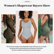 Smoothing Full Body Shapewear Bodysuit Thong for Women