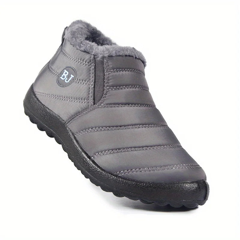 Women’s Waterproof Warm Snow Boots – Non-Slip Low Hiking Shoes