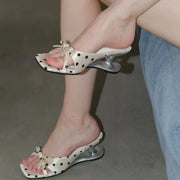 Women's Square Toe Retro Slippers – Shop at OWNLUXE