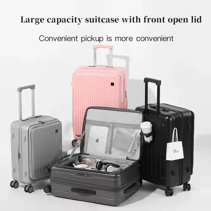 Hard Shell Spinner Luggage - PC+ABS with TSA Lock & 360° Wheels