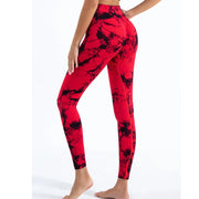 Tie-Dye Seamless High-Waist Yoga Leggings | OWNLUXE