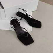 Women's Square Toe Retro Sandals – Shop at OWNLUXE