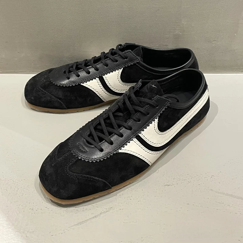 Women's Leather Sneakers Forrest – Shop at OWNLUXE