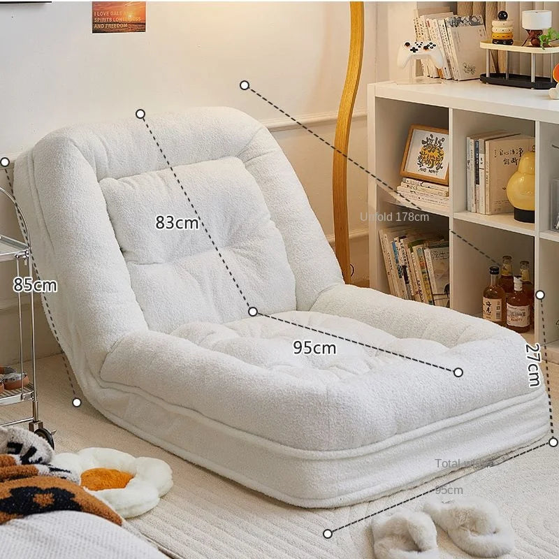 Modern U-Shaped Sofa – Compact Minimalist Living Room Comfort
