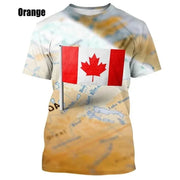 I Love Canada Creative Graphic T Shirts For Men Women 3D | OWNLUXE