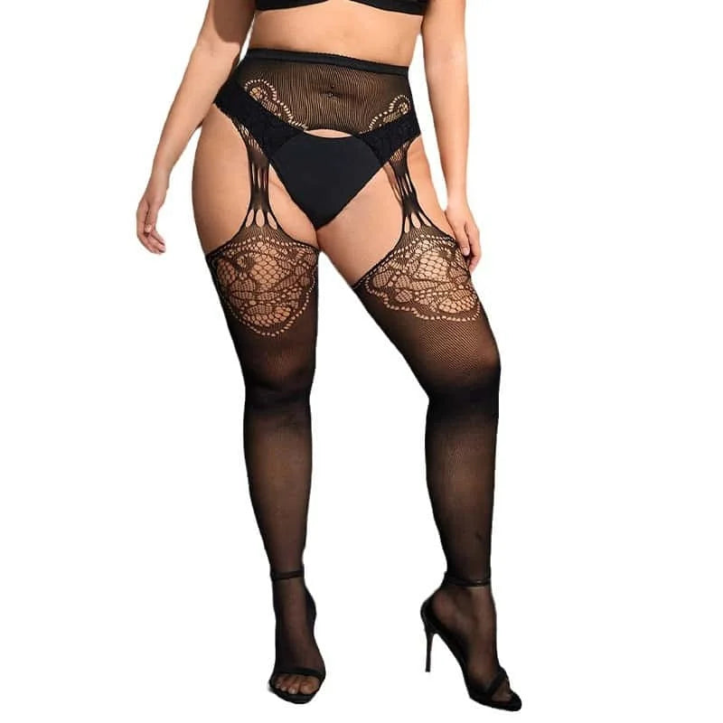 Large Lace Mesh Socks | OWNLUXE