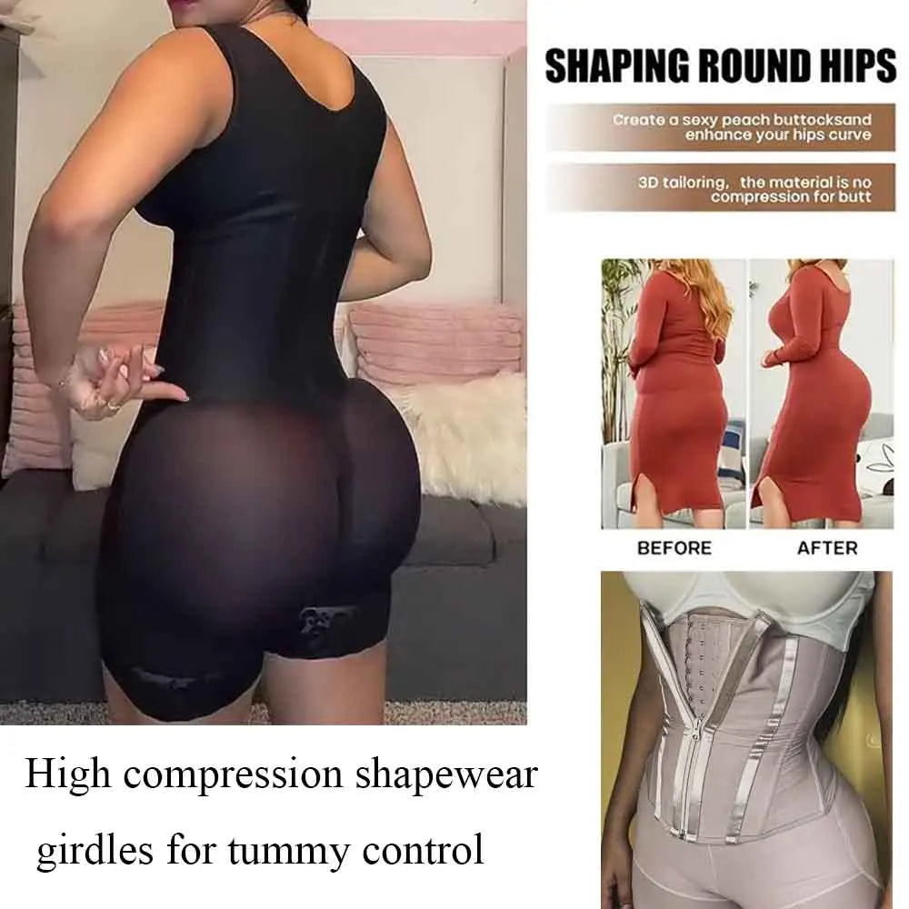 Compression Colombian Waist Trainer | OWNLUXE