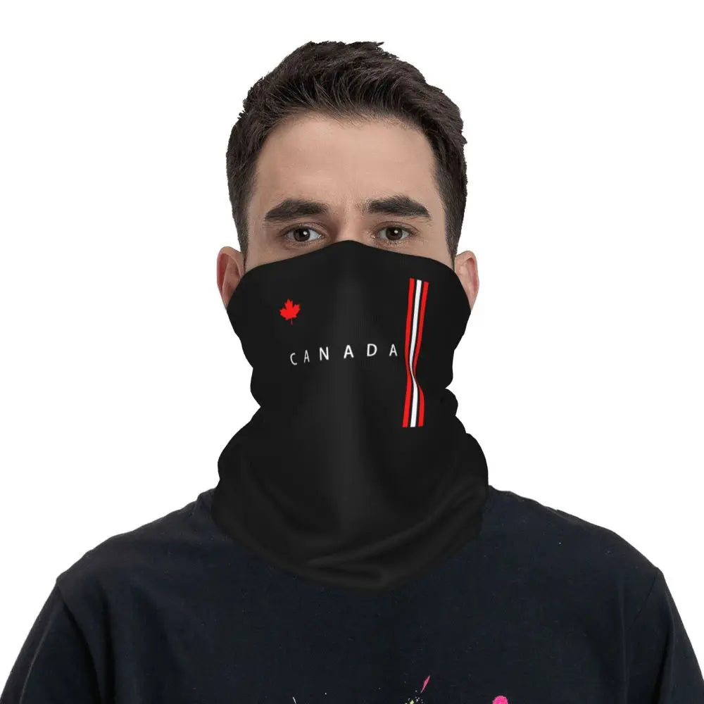 Canadian Flag Maple Leaf Neck Gaiter | OWNLUXE