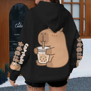 Long-Sleeve Cartoon Sweater | OWNLUXE