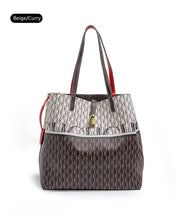 CH Women's Printed Handbag - Large Capacity Commuter Bag