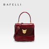 Leather Handbag (Ancora-Red) | OWNLUXE