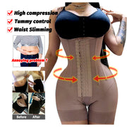 Firm Control Lace Bodysuit Shaper - Underwire Support Shapewear