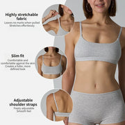 Seamless Cotton Bralette | OWNLUXE