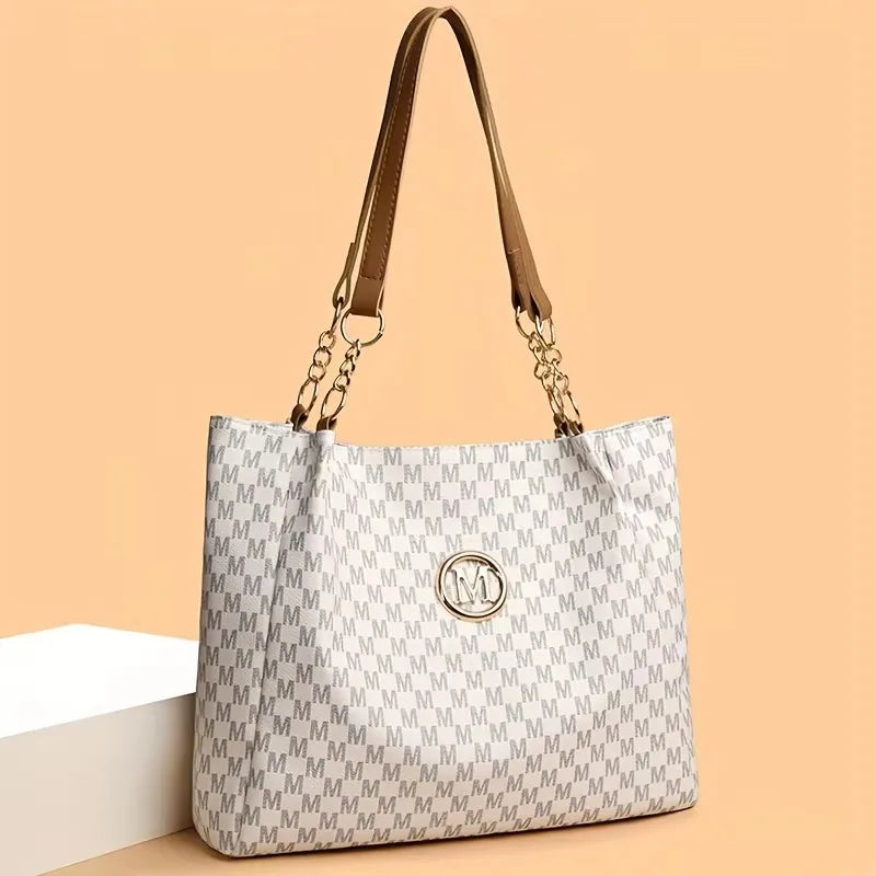 Structured Tote Bag - Spacious Everyday Carry (Brown) | OWNLUXE